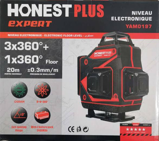 Niveau Électronique HONEST PLUS YAM0197✨